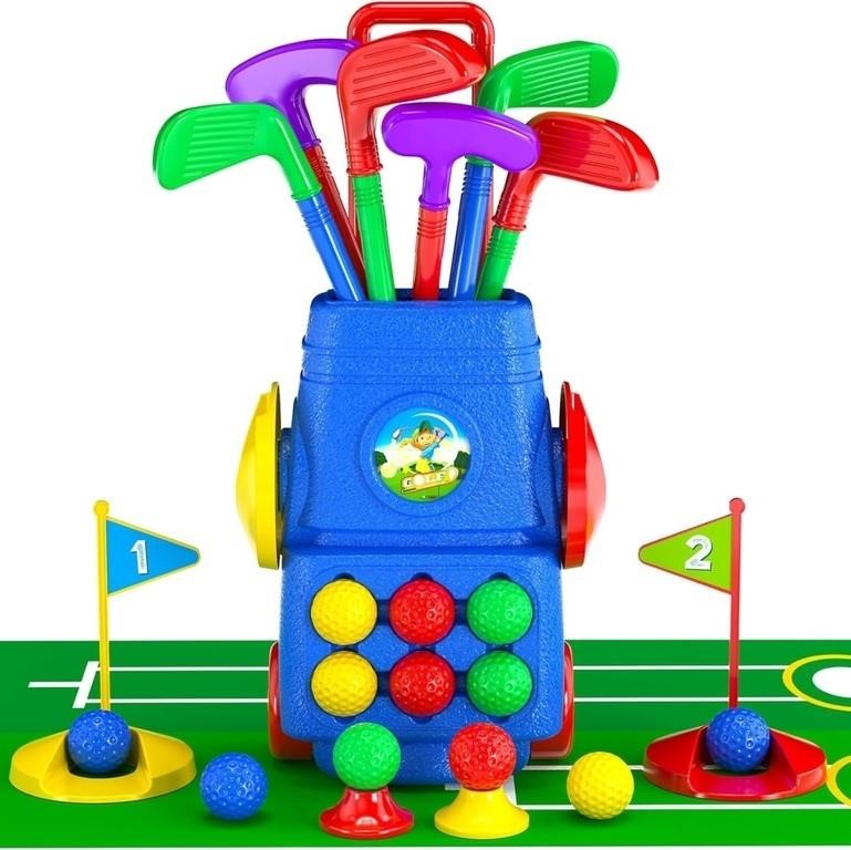 Toddler Golf Suitcase Game Set