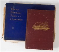 EARLY BALTIMORE BOOKS -POLICE DEPT, ETC. (2)