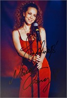 Autograph COA Mariah Carey Photo