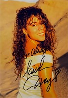 Autograph COA Mariah Carey Photo