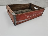 Vintage Advertising Coca Cola Crate Primitive Deco