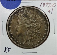 1897-O Morgan Dollar XF