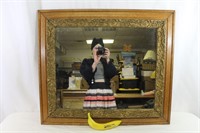 Vintage Gilt Carved Wood Mirror