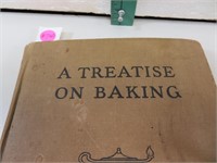 Vintage A Treatise on Baking Book