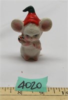 Vtg Sugar Glitter Mouse