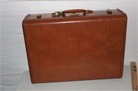 Large Vtg 1940s Samsonite Hard Shell Suitcase