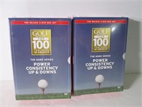 2X GOLF DVD SETS