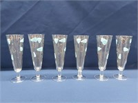 Pilsner Glasses (6) c1960's