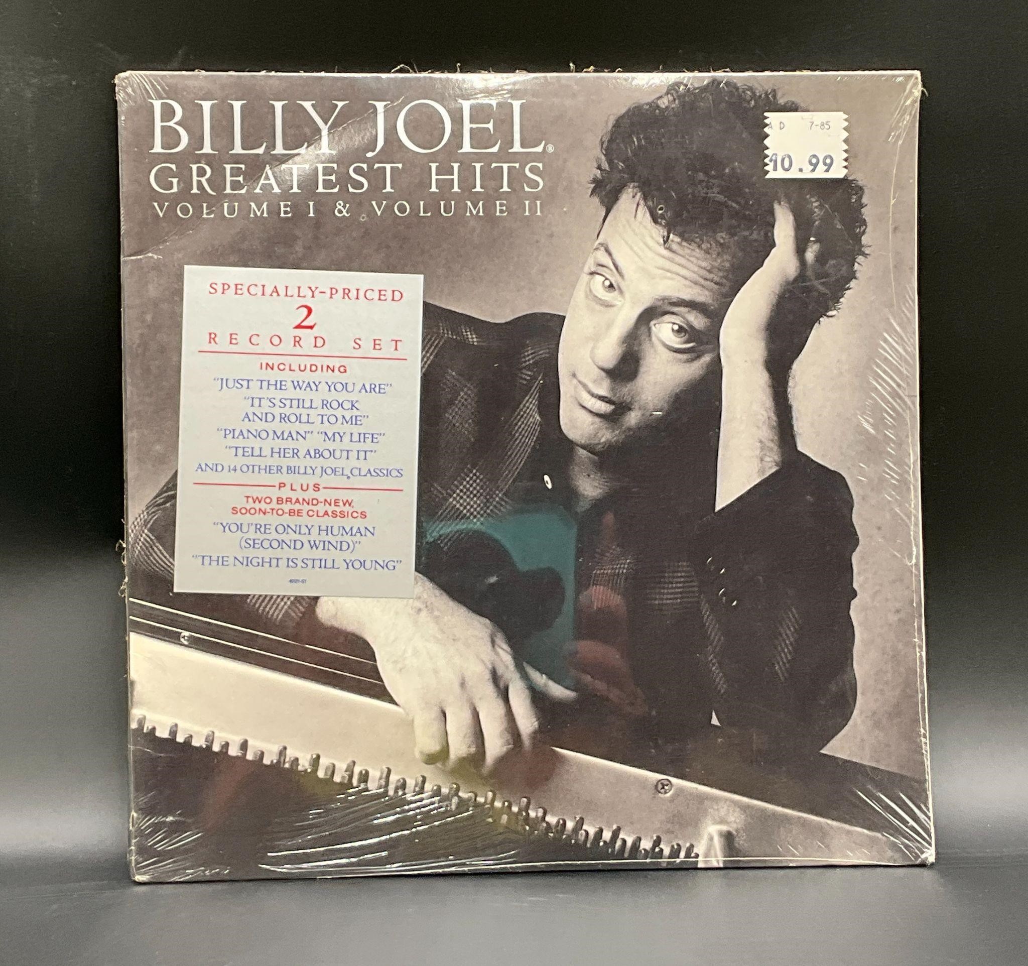 Sealed 1985 Billy Joel "Greatest Hits Vol 1 & 2"