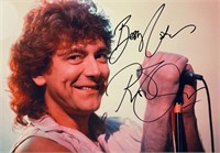 Autograph COA Robert Plant Photo