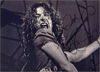 Autograph COA Robert Plant Photo