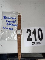 Vintage Benrus Watch W/Jewels