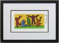 DANCING FIGURES GICLEE BY KEITH HARING