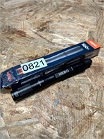 Nebo inspector 500+ flashlight, works, w/usb