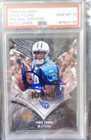 Signed Vince Young 2000 UD Icons PSA 10 Auto