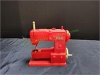 Vintage Red PFAFF Mini Hand Sewing Machine