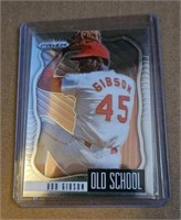 2021 Bob Gibson Prizm Baseball Card