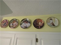 all collector plates incl:gone with the wind