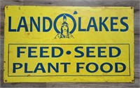 Contemporary Land O Lakes Advertising Sign.