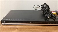 RCA DISC player, HDMI cords, remotes, RCA VCR