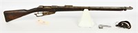 German Pre-WWI Gewehr 1888 S Parts Only Rifle