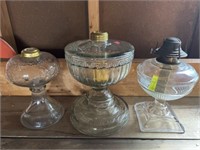 3 Oil Lamps