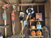 Grouping of Halloween Decorations