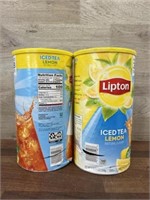 2-5lb Lipton lemon ice tea