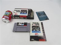 NHL 95 , jeu Super Nintendo SNES avec boite et