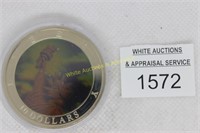 Liberia 10 Dollars - History of America Coin