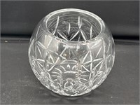 Block crystal bud vase