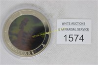 Liberia 10 Dollars - History of America Coin