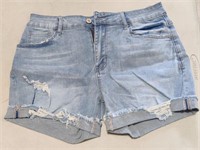 L Denim Shorts for Women Stretchy, Women's Ripped
