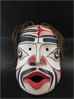 Ivan Otterlifter Tlingit spirit mask with simulate