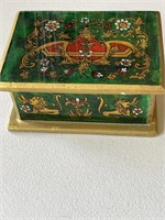Fancy Colorful Lift-Top Jewel/Collector’s Chest