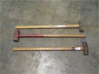 (Qty - 3) Sledge Hammers-