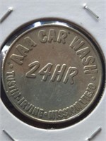 24-hour car wash token