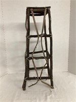Wood Twig Plant Stand