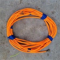100-foot light new rubber air hose