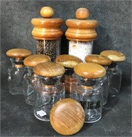 Pepper & Salt Mill and Canister Jars