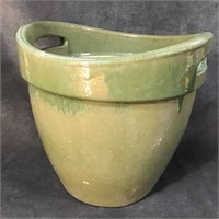 Glazed Green Planter Pots - 12"