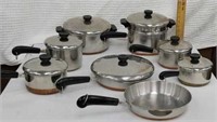 Revere ware cookware 16 piece set