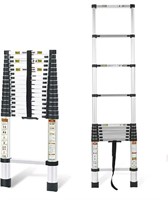 New RIKADE, Telescopic Ladder, 20FT Aluminum Teles