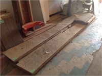 8- 12x129" Wood planks, and shingles