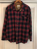 LEGENDARY WHITETAILS FLANNEL SHIRT 2XL