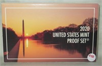 2020 U.S. Mint Proof Set.