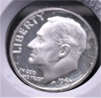 1961 PROOF CAMEO ROOSEVELT DIME
