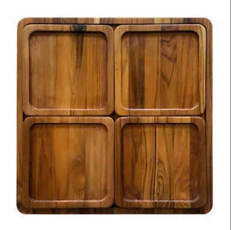 5-Pc Teakhaus Serving Board Set