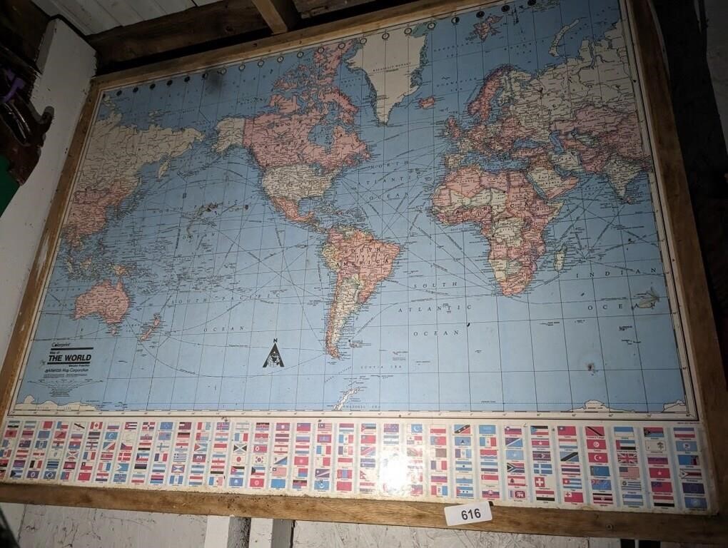 1993 The World Map