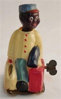 Celluloid Wind-Up Black America Toy